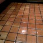 Boston Restaurant Floor After Tile Repair and Refinishing