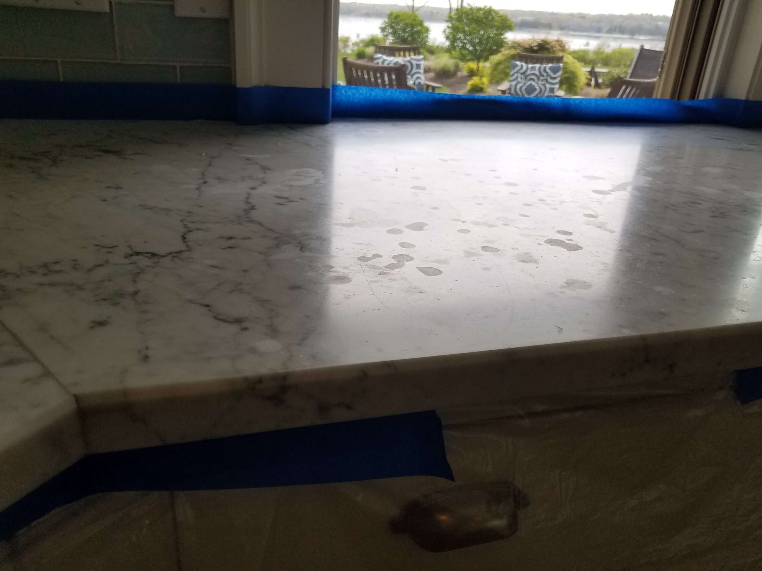 ETCHES BEFORE COUNTERTOP RESTORATION