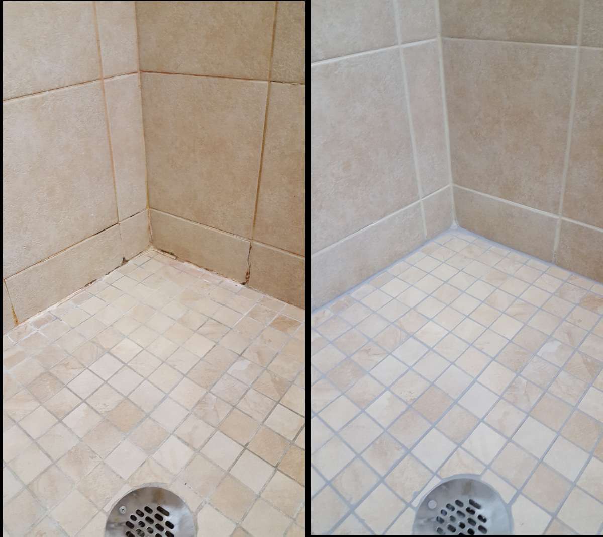 SIDE BY SIDE SHOWER REGROUTING PHOTO