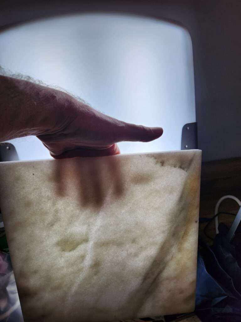 WHITE MARBLE IS TRANSLUCENT